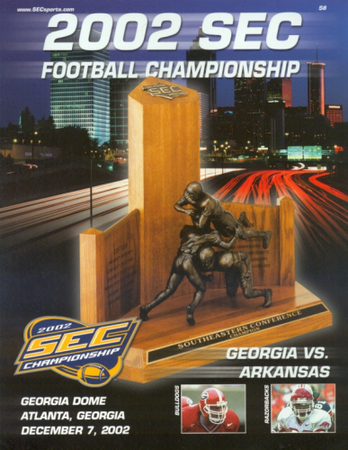 13 SEC Championship vs Arkansas 30-3